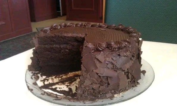 Chocolate layer cake